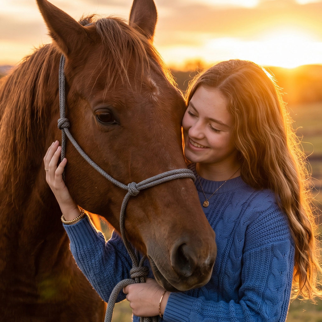 legame tra cavallo e uomo